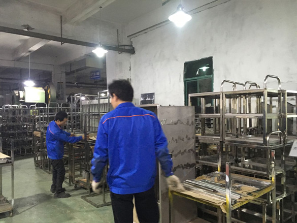加工豎立式防靜電周轉車